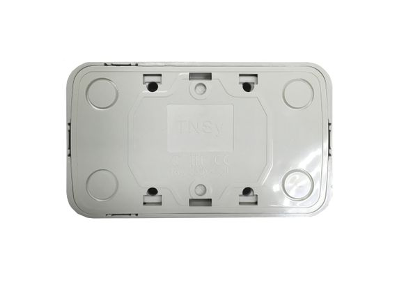 Розетка зовнішньої установки 2-а б/з біла IP20 Lemur Ny95000983 | Зображення 4