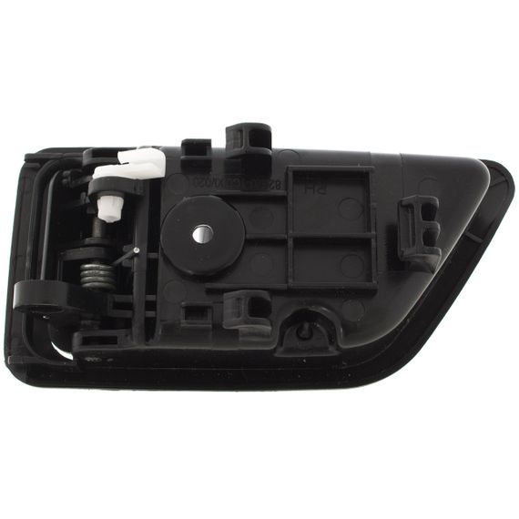 Hyundai Getz (02-10) ручка дверей, внутрішня чорна права, передня = задня, Хюндай Гетц | Зображення 1