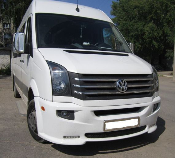 Передній бампер 2012-2024 (LED, під фарбування) для Volkswagen Crafter рр | Зображення 3