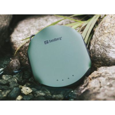 Батарея универсальная Sandberg 10000mAh, Survivor, USB*2, мини-компас, мини-фонарик (420-60) | Зображення 5