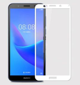Full Glue захисне скло для Huawei Y5 2018 / Honor 7S - White