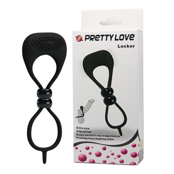 Ерекційна вібропетля PRETTY LOVE LOCKER Sex Aura