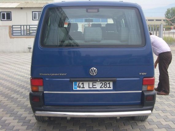 Задня дуга AK002 (нерж) для Volkswagen T4 Caravelle/Multivan | Зображення 2
