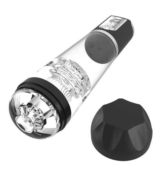 Водонепроникна, автоматична вакуумна помпа із зарядкою від USB CANWIN Luxury Pump, P258AU Sex Aura | Зображення 6