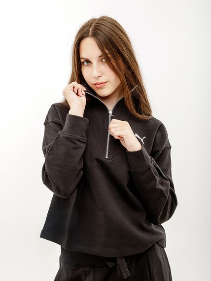 Кофта Puma HER High-Neck Half-Zip