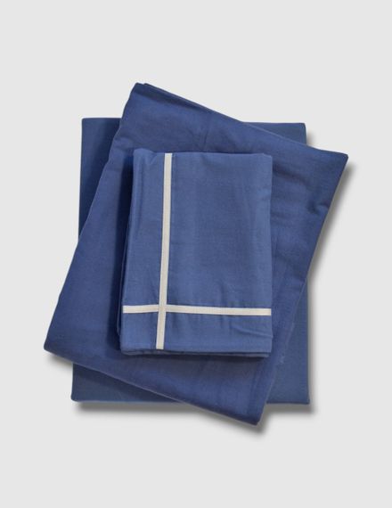 Комплект постельного белья First Choice Flanel 160×220 см Soprano Denim | Зображення 2