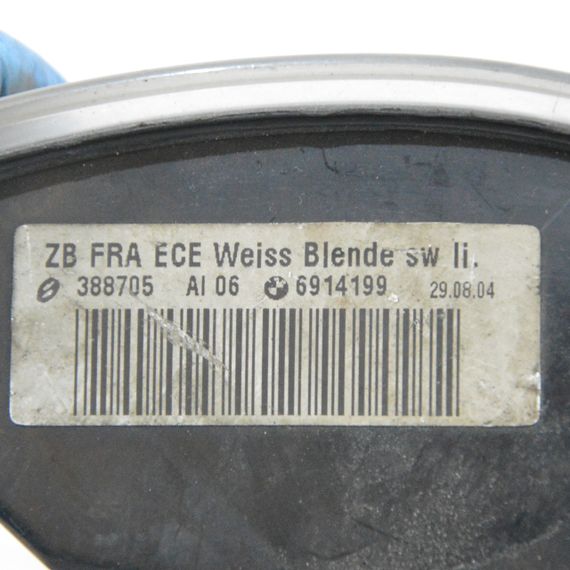 Поворотник лівий білий BMW 3 E46 1998-2005 Покажчик повороту лівий БМВ е46 6914199 388705 | Зображення 4