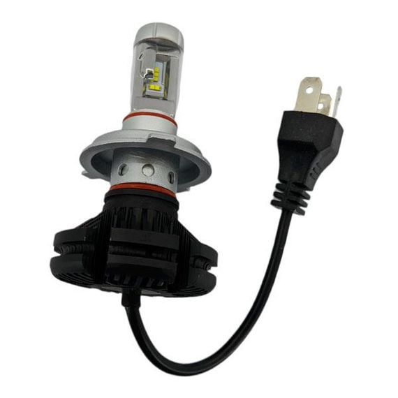 Комплект LED ламп AllLight X3 H4 50W 6000K 6000lm з радіатором та світлофільтрами (3000K/8000K) | Зображення 1