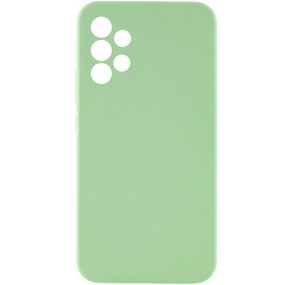 Чехол Silicone Cover Lakshmi Full Camera (AAA) для Samsung Galaxy A33 5G Full camera, Рожевий/Pink Sand М'ятний / Mint, Full camera