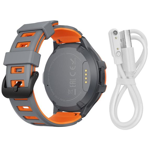 Дитячий cмарт-годинник Hoco Y107 4G with call function Orange | Зображення 3