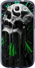 Чехол на Samsung Galaxy S3 i9300 Череп-часы "4100u-11-17620"
