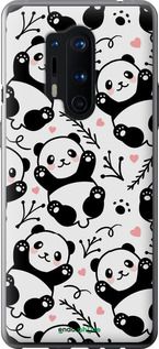 Чохол на OnePlus 8 Pro Панди "4318u-1896-2448"