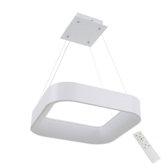 Светильник потолочный подвесной с пультом BL-482S/2x28W LED RM WH