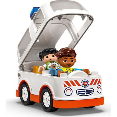 Конструктор LEGO DUPLO Town Швидка допомога та водій (10447) | Зображення 2