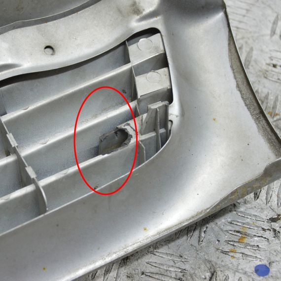 Решітка радіатора Volkswagen Transporter T4 1996-2003 Решітка переднього бампера Фольксваген т4 7D0853651 | Зображення 6