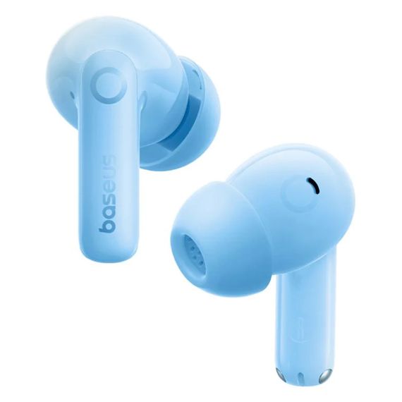 Бездротові TWS навушники Baseus Bass BP1 ANC+ENC (App) (A00107) Galaxy Blue | Зображення 1