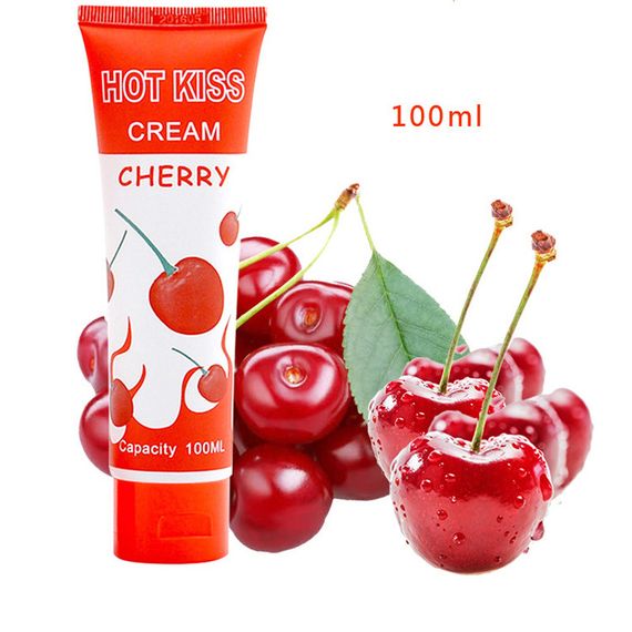 Інтимний гель-змазка Hot Kiss з ароматом вишні 100 ml | Зображення 5
