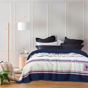 Плед U.S. Polo Assn 8854 Туреччина 220*240 см  Акрил Різнокольоровий