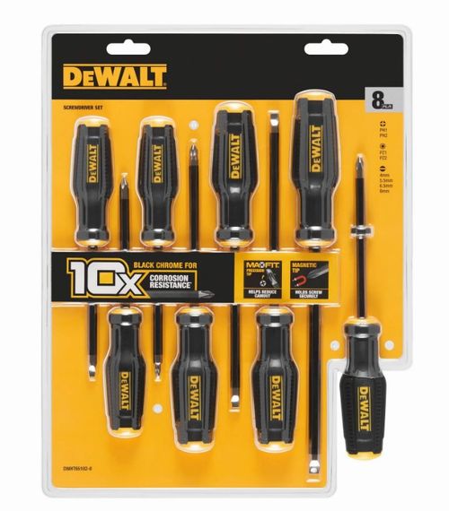 Викрутковий набір DeWALT TOUGHSERIES MAX FIT 8 шт. (DWHT65102-0) | Зображення 1