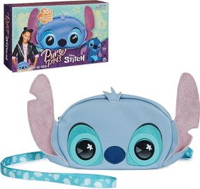 Интерактивная сумочка кошелек Дисней Стич Оригинал Purse Pets Stitch Plush Crossbody Bag