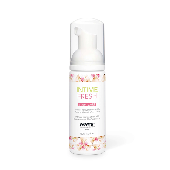 Піна для інтимної гігієни EXSENS Intime Fresh 150 мл, екстракт троянди і алое вера, натуральна | Зображення 1