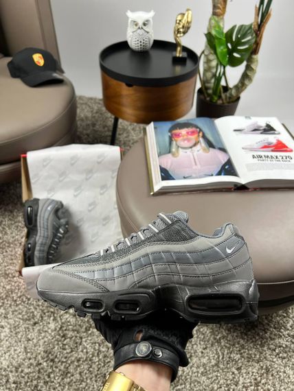 Чоловічі кросівки Air Max 95 Grey Black весна / літо / осінь A3862 42 26,5 | Зображення 4