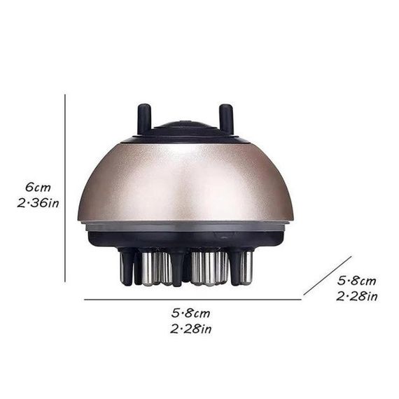 Расческа для ухода за волосами, массажный аппликатор для лечебных масел 30мл AF-99 | Зображення 7