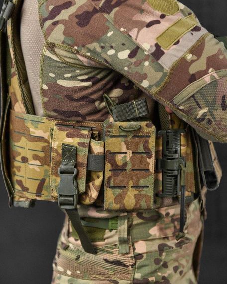 Тактическая плитоноска Attack 4 точки быстрого сброса  ВТ7472 | Зображення 2