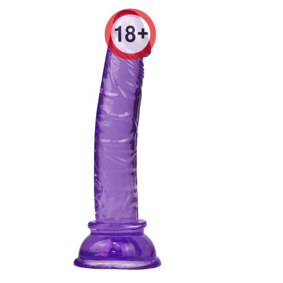 Фіолетовий фалоімітатор We Love Velvet Touch з присоскою 12*2.2 cm | Зображення 9