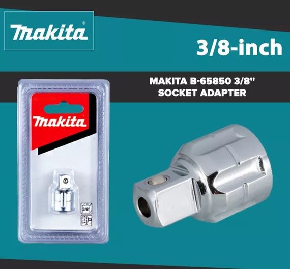 Переходник для головок 3/8" для ключа на шарнире Makita B-65850 | Зображення 1