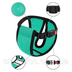 Трусы гигиенические для собак Bronzedog Mesh S регулируемые ментоловые обхват 27-36 см 672108/Т