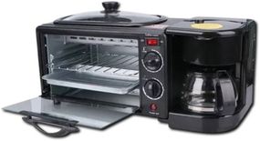 Електрична духовка з вбудованою кавоваркою та сковородою-гриль XPRO R.5308B 3 в 1 (40779-R.5308B_1478)