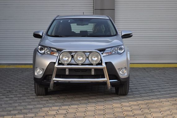 Кенгурятник WT018 (нерж) для Toyota Rav 4 2013-2018 рр | Зображення 4