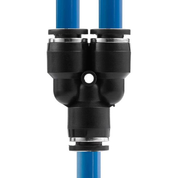Цангове з'єднання Y-подібне для поліуретанових та ін. шлангів 8 мм INTERTOOL PT-2372 | Зображення 3