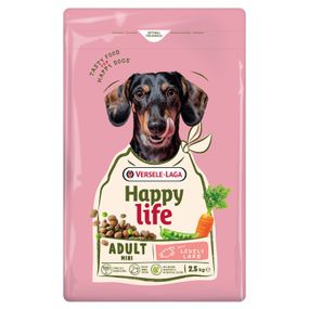 Сухий корм для собак малих порід з ягнятком Happy Life Adult Mini with Lamb 2.5 кг