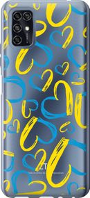 Чехол на ZTE Blade V2020 Smart Сердца UA "5292u-2458-17620"