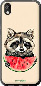 Чохол на Huawei Honor 8S Єнотик з кавуном "4605t-1679-2448"