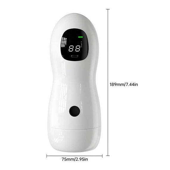 Автоматичний мастурбатор із навушниками та дисплеєм Sex robot USB Type-C | Зображення 5