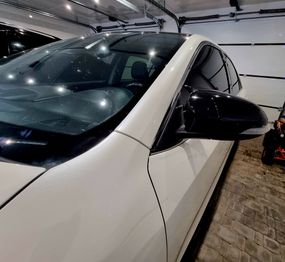 Накладки на дзеркала BMW-Style (2 шт) для Toyota Auris 2012-2018 рр