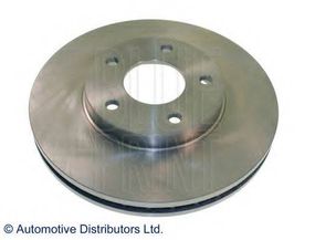 Диск гальмівний передній Nissan (вир-во Blue Print) BLUE PRINT ADN143101 на NISSAN ALMERA TINO (V10)
