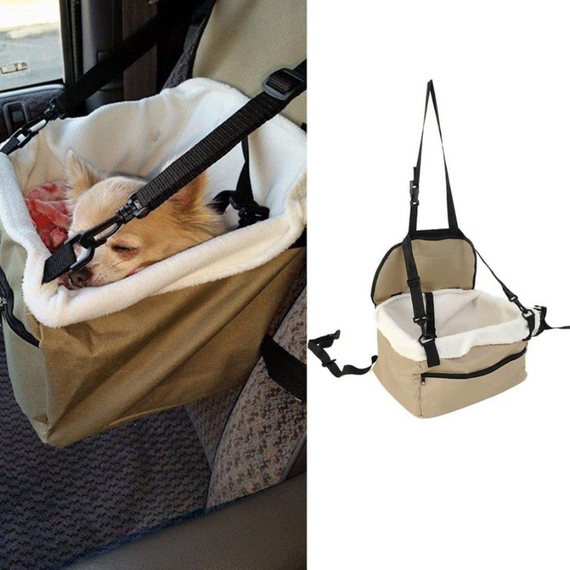 Сумка-переноска Pet Booster Seat, автомобільна сумка для перевезення собак і кішок | Зображення 8