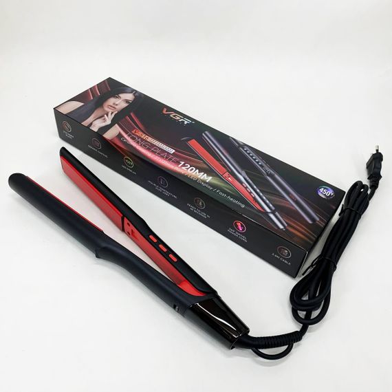 Бережный выпрямитель волос VGR, Хороший утюжок выпрямитель для волос Щипцы для AB-64 | Зображення 5