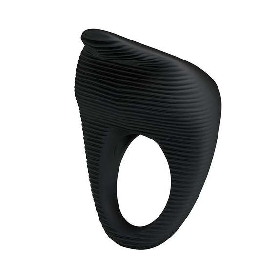 Ерекційне кільце - Pretty Love Thimble Cock Ring Black | Зображення 2