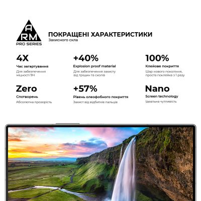 Стекло защитное Armorstandart Pro Samsung Fold 6 external display (ARM88011) | Зображення 4