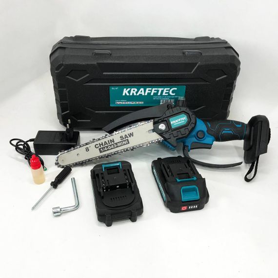 Акумуляторні ланцюгові пили Krafftec 20 см, Пилки для обрізки гілок купити недорого NI-81 | Зображення 3