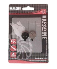 Колодки тормозные велосипедные (дисковые)   Baradine DS-23   KL