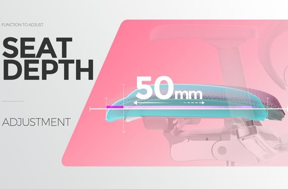 Кресло компьютерное MIRUS-IOO 2 (IOOE2-AB-HAM-5D-E-L) сетка T-168-B5 PINK | Зображення 7