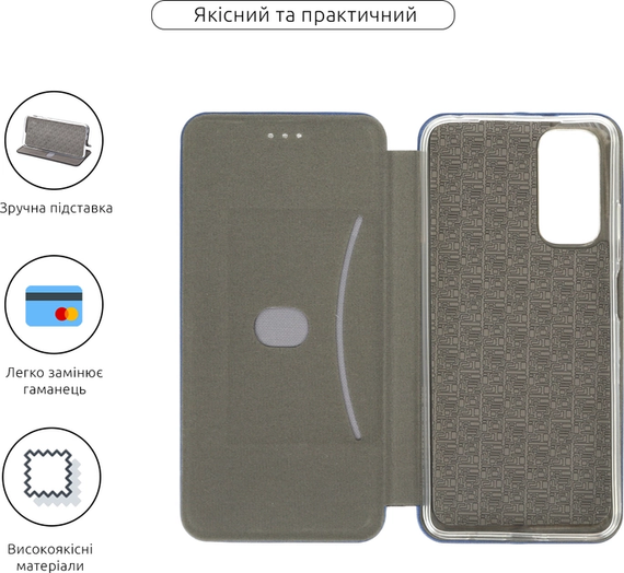 Чохол-книжка G-Case для Xiaomi Redmi Note 11 / Note 11s Blue | Зображення 2