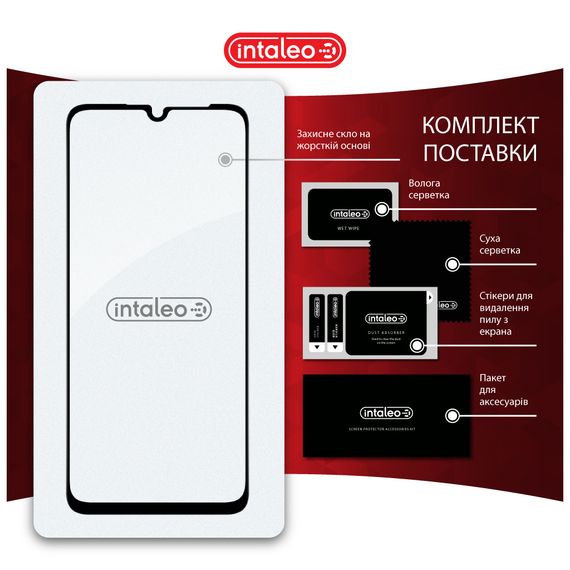 Скло захисне Intaleo Full Glue Realme Note 60X Black (1283126609053) | Зображення 7