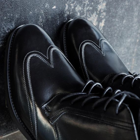 Шкіряні черевики на флісі 40 42 43 44 розмір | Зображення 2